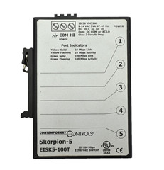 Skorpion-5 Contemporary Controls EISK5-100T 10/100 Mbps Port Ethernet Switch