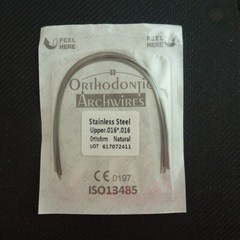 Dental Orthodontic Arch Wire Stainless Steel Nature Form Rectangular Wires 100PC