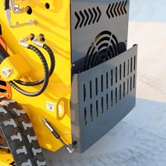 New Skid Steer Loader 24HP 4-in-1 Bucket 3-stage hydraulic pump Free Shipping