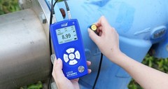 Ultrasonic Thickness Gauge Range 0.04–12.60 in Ultrasonic Thickness Measuring