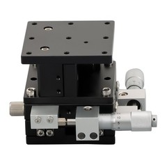 1×60×60mm XYZ 3 Axis Linear Stage Trimming Platform Bearing Tuning Sliding Table