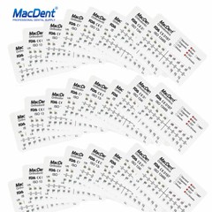 MacDent Dental Orthodontic Brackets Braces Mini Roth MBT Slot 022/018 Hooks 345