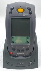 5X SYMBOL SPT1800-TRG80400 MOBILE COMP BARCODE SCANNERS 8MB w/CHARGING CRADLES