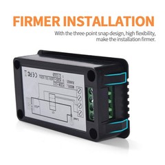 80-260V 100A AC Multi-meter, LCD Display Amp Volt Meter Energy Monitor Panel Kit