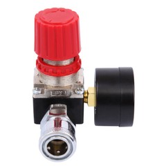 175PSI Air Pressure 1/4″ Regulator For Air Compressor System Pressure Gauge