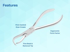 Artman Instruments Dental Debonding Crown Removing Pliers