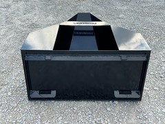 PROWORKS 5/8 Cubic Yard Concrete Dispensing Bucket Attachment Fits Skid Steer