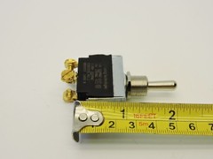 Carling DPDT Toggle Switch Off-On-Momentary Interupt 10A 250VAC 15A 125VAC NEW