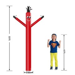 MOUNTO 8ft Air Inflatable Dancer Replacement – Dancer Only, Blower Not Included!