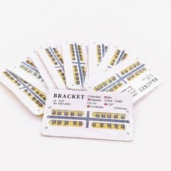 36 Type Dental Monoblock Brackets Mini/Standard Roth/MBT/Edgewise 018/022 Hooks