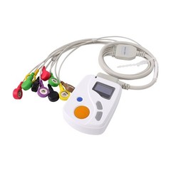 24 Hours Dynamic ECG Systems 12 Channel EKG Monitor ECG holter Recorder Software