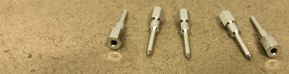 5 HH Smith Abbatron Uninsulated Phone Tip Plugs #235AB