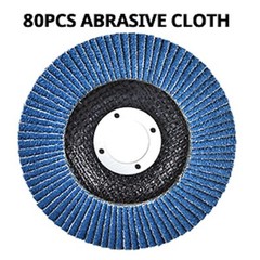 4.5” x 7/8″ Zirconia Flap Disc Grinding Wheels 24pcs Emery Cloth Per Disc T29 27