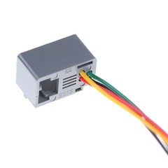 10Pcs 616E 4P4C RJ11 Female Telephone Connector Adapter with 4 Wires NN