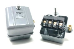 SQUARE D AIR COMPRESSOR PRESSURE SWITCH 9013GHG5J63X 145-175 PSI W UNLOADER