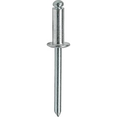 Aluminum Pop Rivets Dome Head Steel Mandrel Blind Every Size Largest Assortment