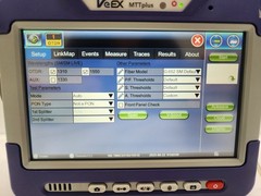 VeEX MTTplus, MTTplus-410+ OTDR Module, 1310/1550/Aux 1330nm, OPM, OLS, VFL