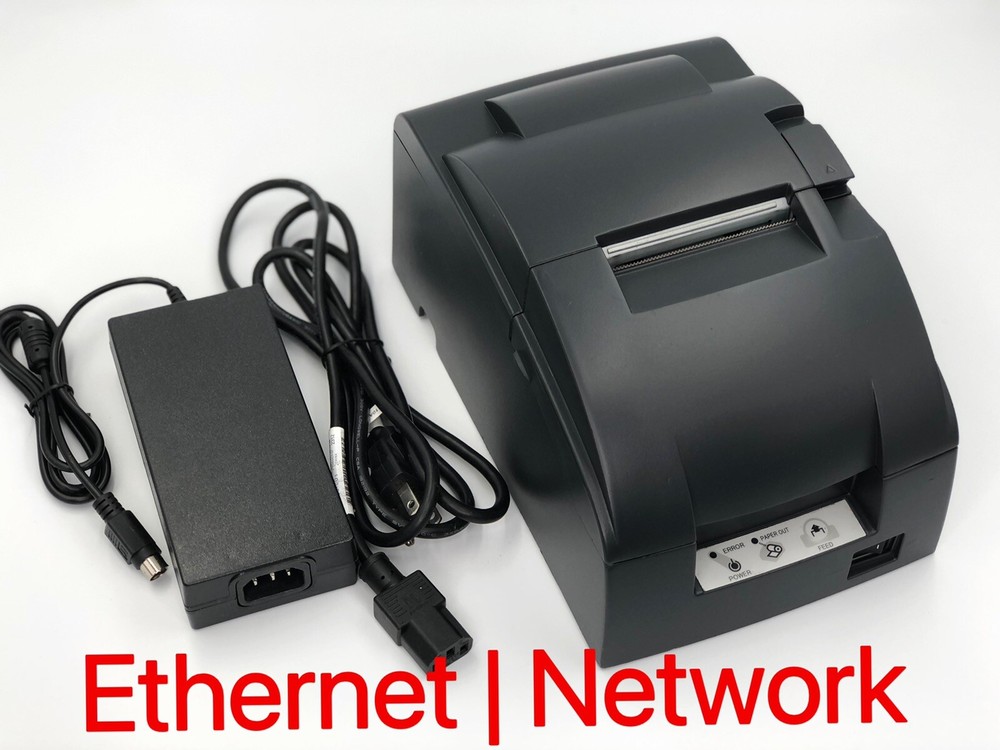 Epson TM-U220B Pos Kitchen Receipt Printer (ETHERNET | Network) Same Day Ship
