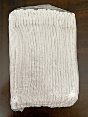 ~ 12 PAIRS STRING KNIT GLOVES ~ PROJECT SOURCE ~ WHITE ~ SIZE ( L ) LARGE ~ NEW~