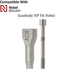 Dental CAD/CAM Implant Scan Body Fits Hiossen Osstem Nobel Active Straumann ITI