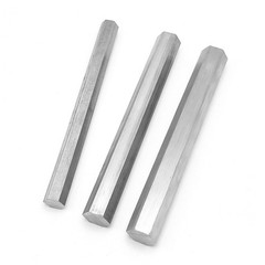 Solid Metal Hexagonal Bar Rod A2 304 Stainless Steel 4mm-26mm Metal Engineering