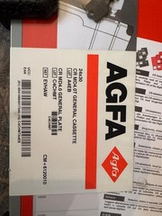 NEW AGFA CR MD4.0T General Cassette 24x30cm (10×12”) w/ Imaging Plate IP Inside