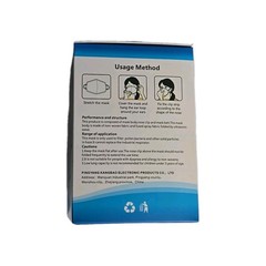 20pcs White KN95 Protective 5 Layer Face Mask BFE 95% Disposable KN95 Mask