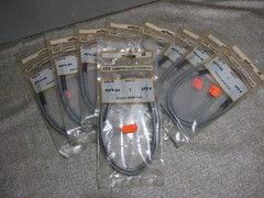 LOT OF 9 ITT POMONA ELECTRONICS 4279-24 NOS BANANA PLUG CABLES FREE SHIPPING!