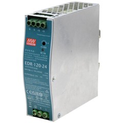 EDR-120-24 Mean Well 5A 24VDC Power Supply -SA