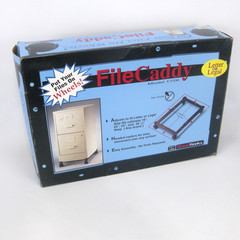 Steelworks File Caddy For Vertical Metal File Cabinets Letter Legal Adjustable