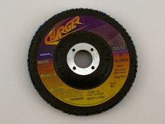 Norton 66261119262 4″ 80 Grit 13000RPM Zirconia Alumina Conical Flap Disc