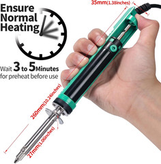 YIHUA 929D-V Electric Desoldering Soldering Iron Solder Sucker Desoldering Pump