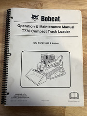 Bobcat T770 Compact Track Loader Operation & Maintenance Manual – 10/11