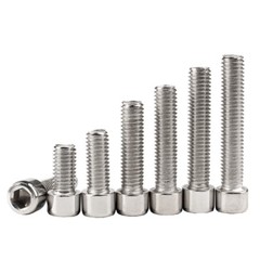 201 Stainless Steel Allen Hex Socket Bolt Cap Head Screw M3 M4 M5 M6 M8 M10 M12