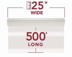 2 Rolls GBC Nap Lam I Laminating Roll Film 300004 Nap-Lam 1.5mil 25” x 500’