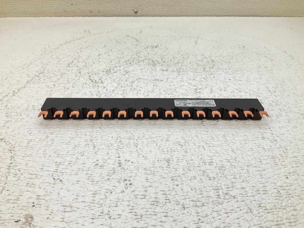 Siemens 3RV1915-1DB 65 Amp 600 VAC Bus Bar 3RV19151DB 3RV1915 (TSC)