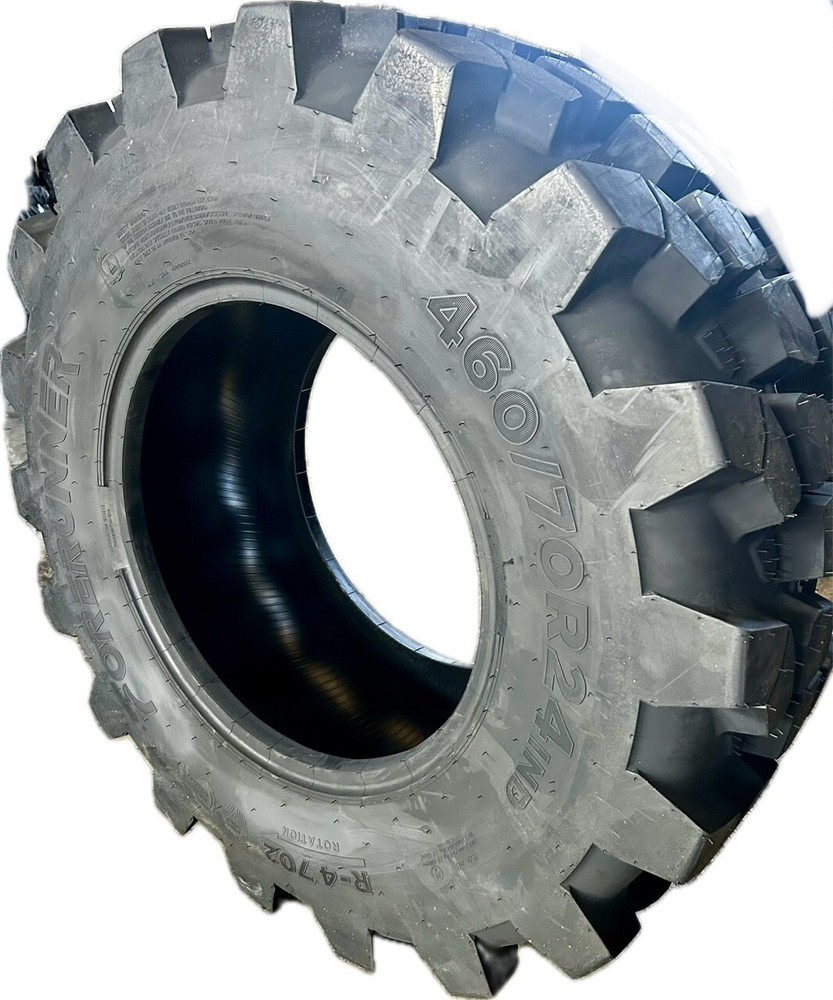 (2-Tires) 460/70R24 / 17.5L-24 RADIAL R4 Rear Backhoe Industrial Tire