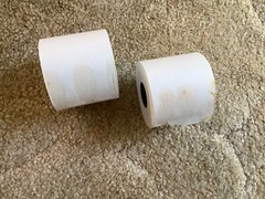 OFFICE MAX 2-1/4 in x 130 ft Bond Receipt Paper Rolls (57mm x 39m) OM98103 2pk