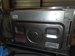 Tested Working Sharp R21LCFS 1000 Watts Commercial Microwave Oven #4