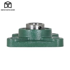 10 pcs UCF205-16 Pillow Block Flange Bearing 1″ Bore 4 Bolt Solid Base