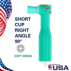100pcs Dental Disposable Prophy Angles Soft Cup Latex Free Right Angle 90° angle