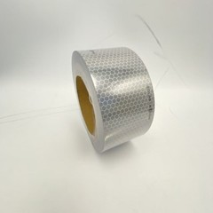 SOLAS Grade Marine Reflective Tape Silvery White Waterproof Glass Bead