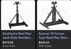 Sumner Adjustable Screw Reel Mac the Reel Jack. On Sale! Sold Individually