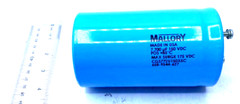 Mallory Capacitor 7.700 uF 150 VDC POS +85°C Max Surge 175VDC CGS772U150X5C New