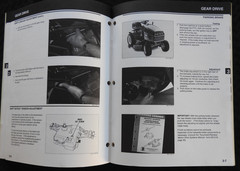 1990’s TORO WHEEL HORSE 260 SERIES LAWN TRACTOR SERVICE REPAIR MANUAL MINTY