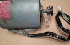 Dexter T400 Front Load Washer Motor 1PH, Dexter P/N: 9376-293-009 USED