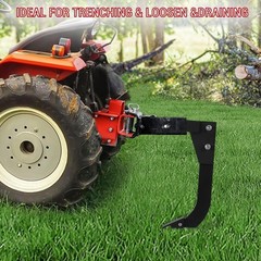 18” Shank Middle Buster Plow Hitch Mounted Ripper w/ 2″ Receiver for ATVs/UTVs