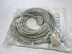 L-Com CSMN50MF-25 Deluxe Molded D-Sub Cable, DB50 Male / Female, 25.0 ft