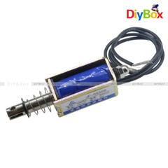 JF-0530B DC12V 300mA 5N/10mm Pull-Push-Type DC Solenoid Electromagnet