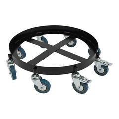 55 Gallon Drum Dolly Barrel Dolly Carts Drum Dolly With 8 Wheels Q235 Steel